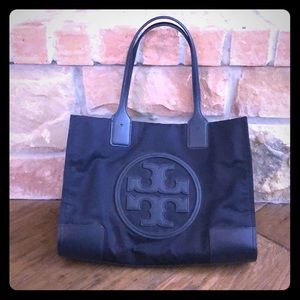 Tory Burch Ella Tote navy blue